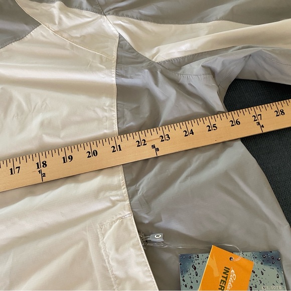 Eddie Bauer NWT WeatherEdge Jacket Mid Weight Shell White Gray Women’s XXL - Picture 16 of 16